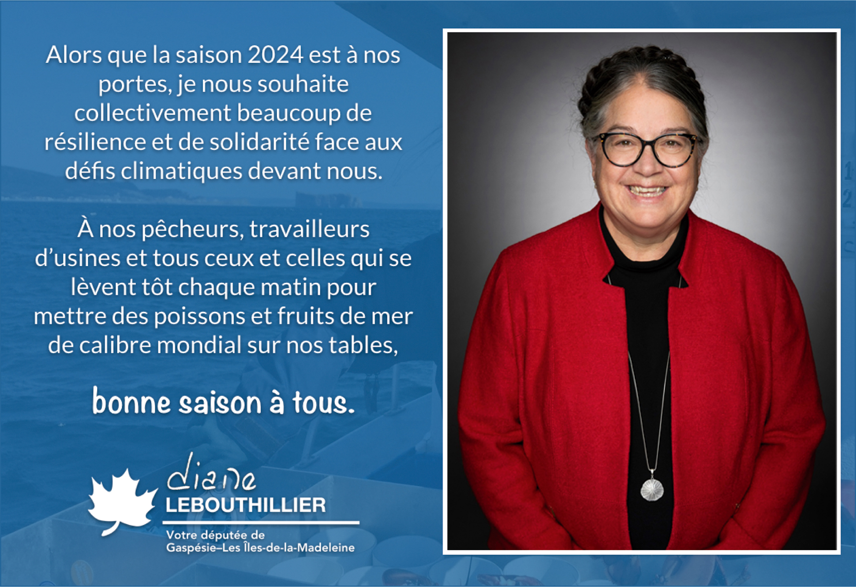 L'Honorable Diane Lebouthillier