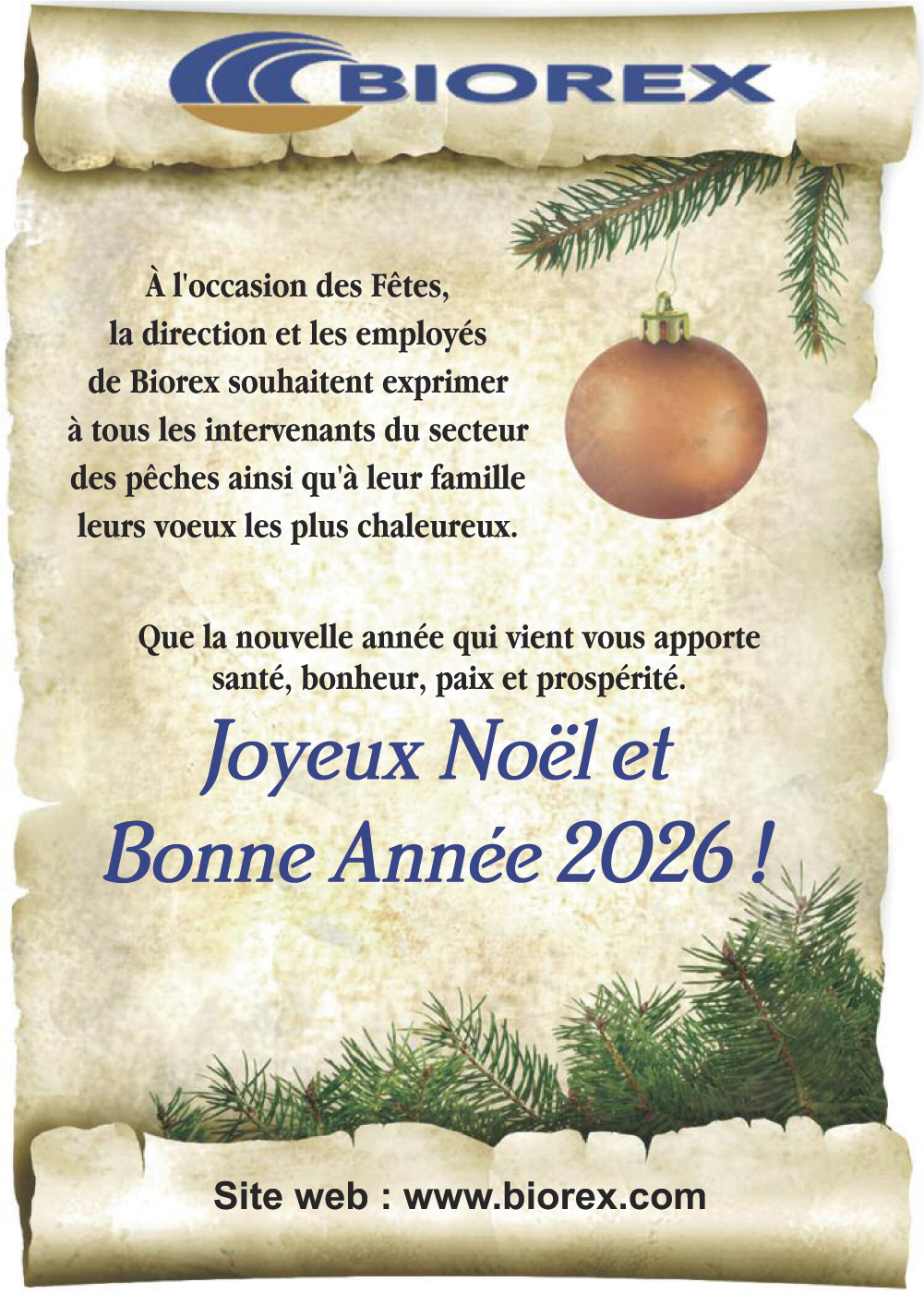 Biorex - Voeux