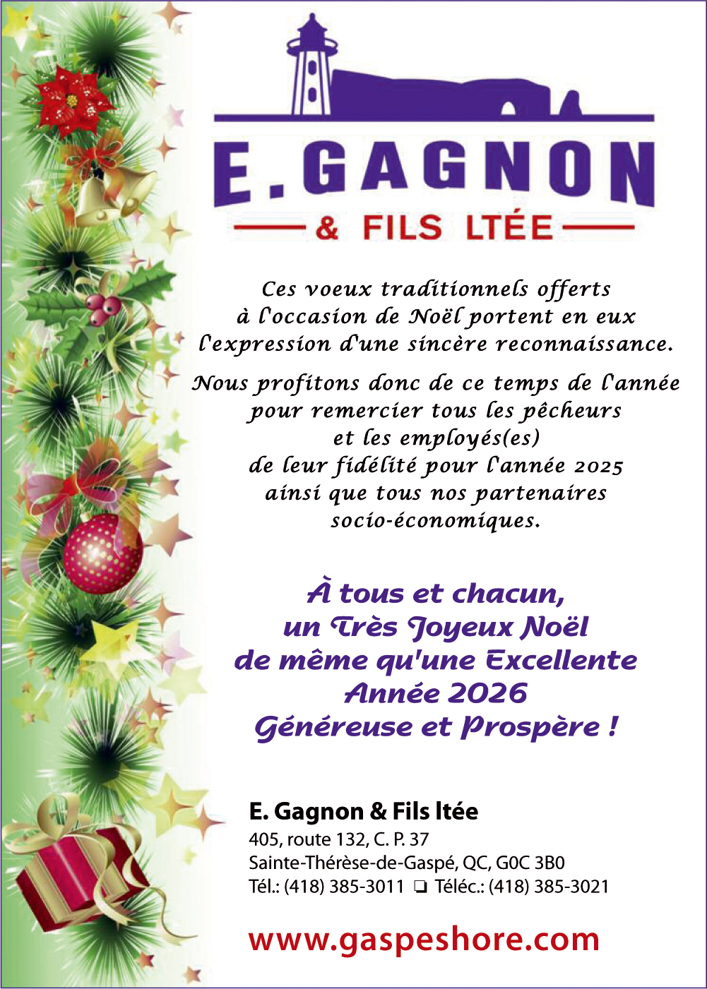 E. Gagnon et Fils Ltée