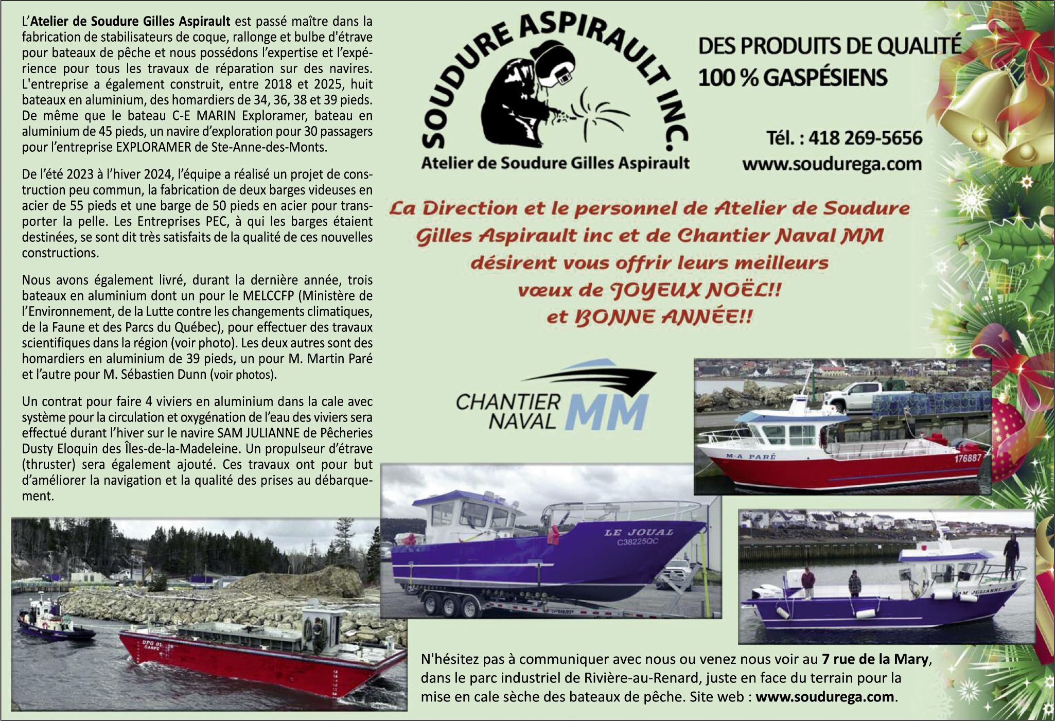 Soudure Aspirault Inc.