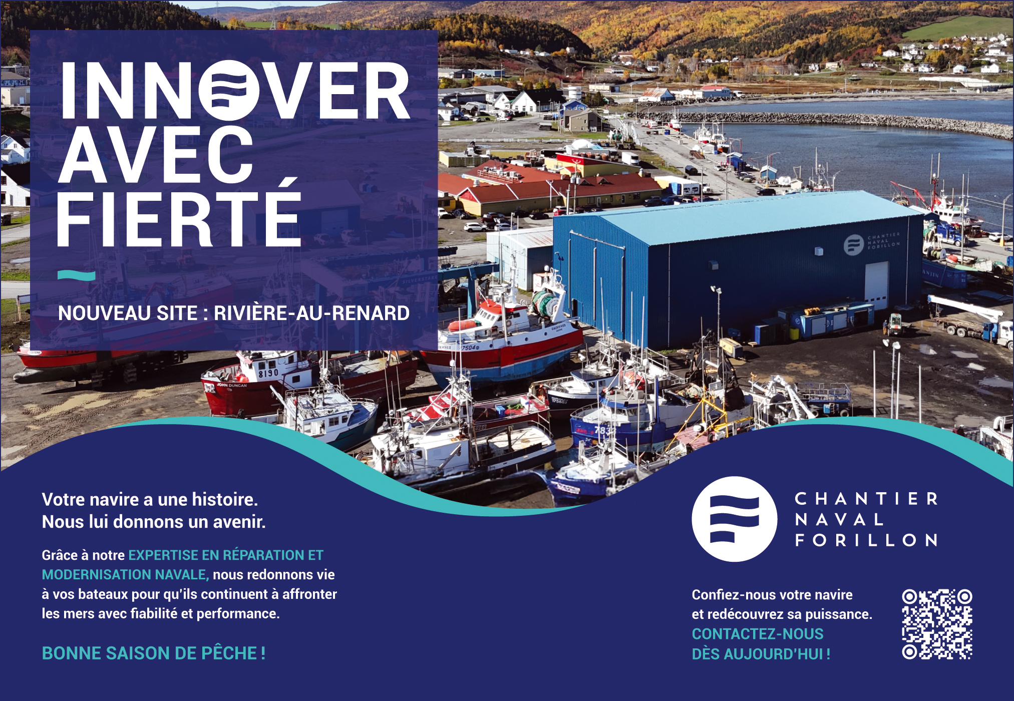 Chantier naval Forillon