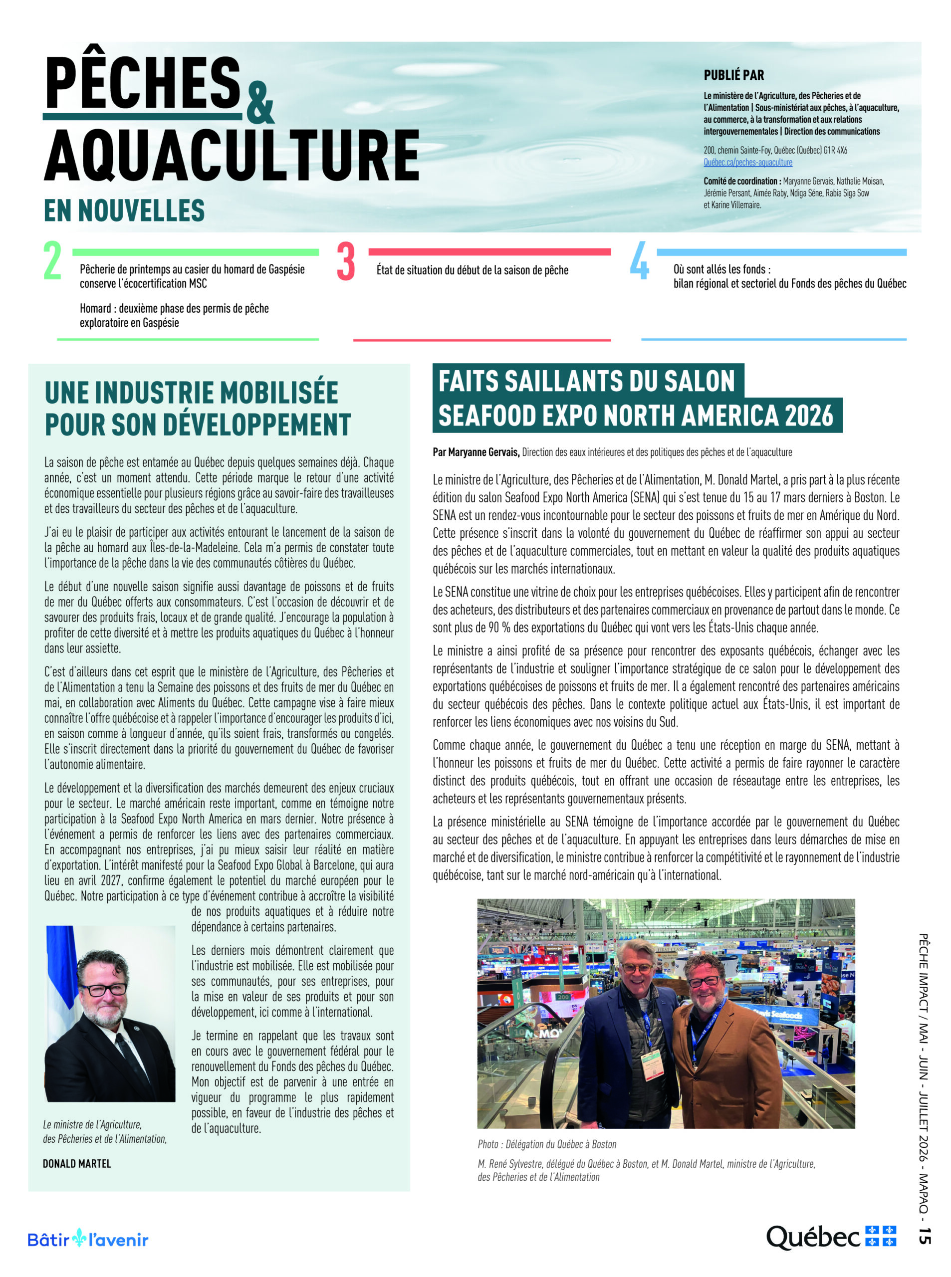 Pêches & Aquaculture en nouvelles