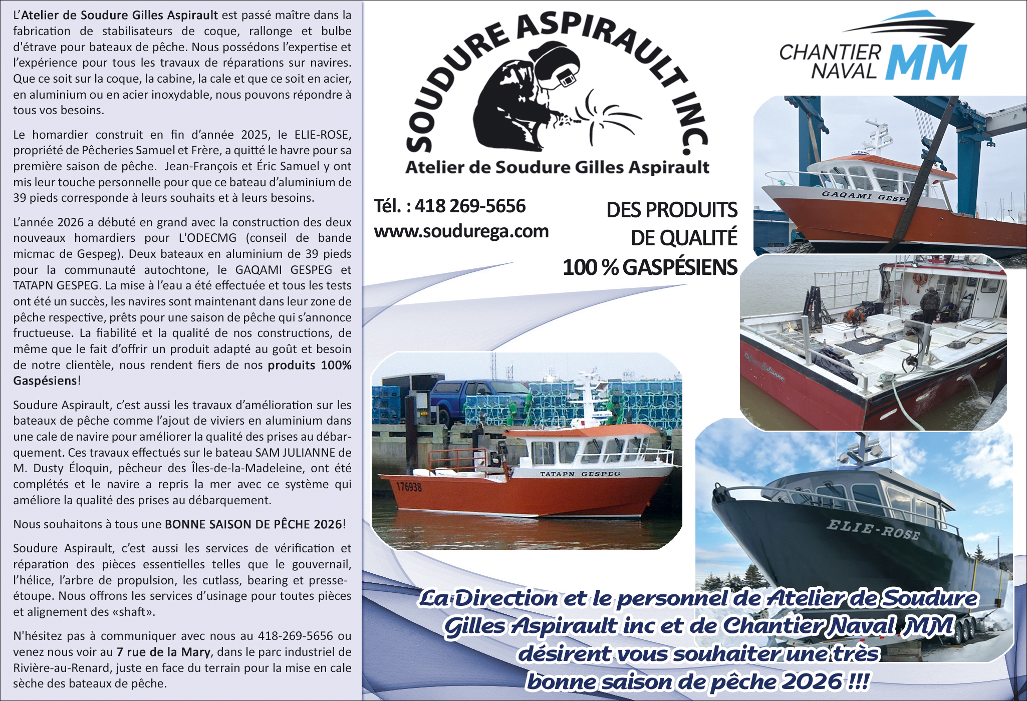Soudure Aspirault Inc.